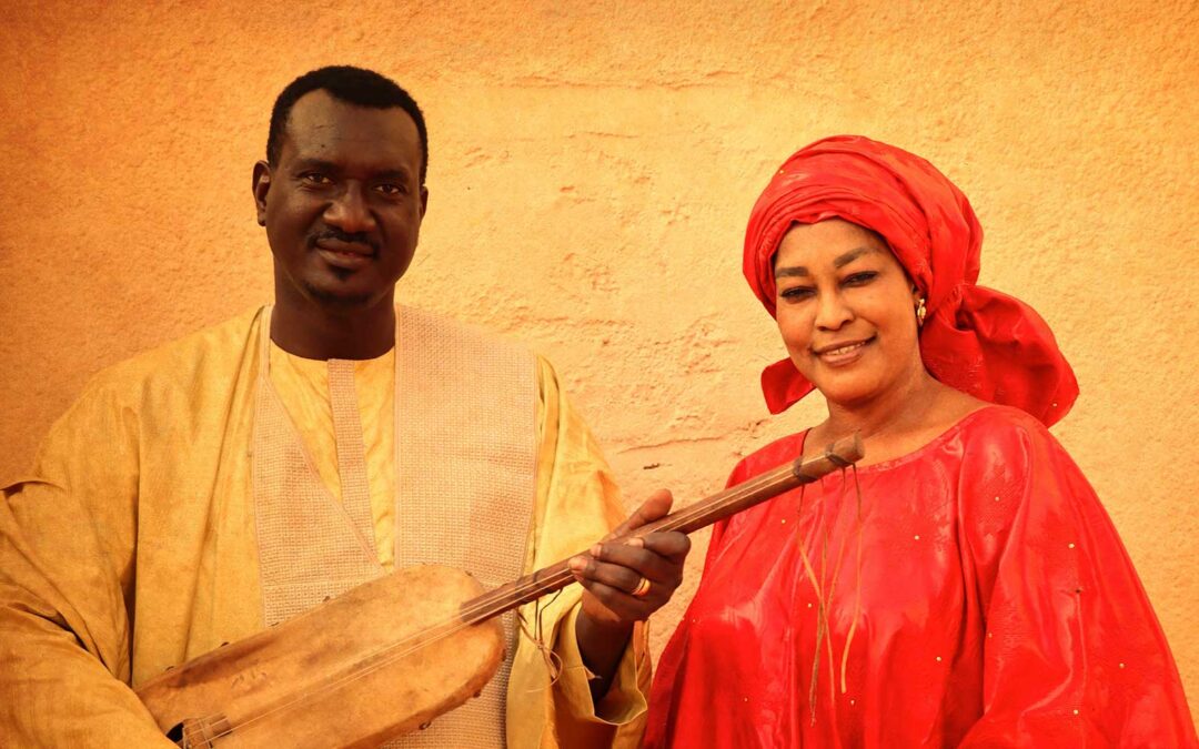 Bassekou Kouyate and Amy Sacko