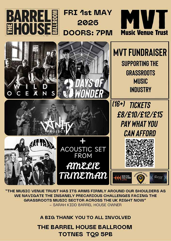 Music Venues Trust - Fundraiser