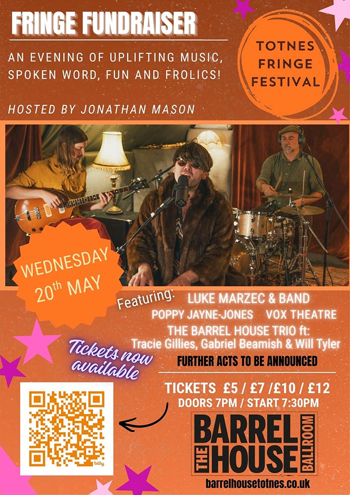 Totnes Fringe Festival Fundraising gig