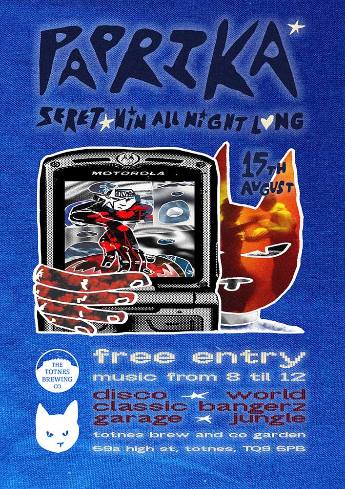 Paprika presents Free garden party with Seretonin
